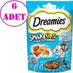 Dreamies Shake Ups Seafood 6x55 GR Kedi Ödülü