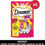 DREAMİES SIĞIRLI PEYNİRLİ 60 GR 6X
