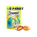 Dreamies Somonlu Peynirli 6x60 gr Kedi Ödülü Maması