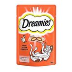 Dreamies With Tasty Chicken Kümes Hayvanları Peynir 60 gr Yetişkin Kedi Ödülü