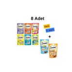 Dreamies Yeni 8 çeşit ödül maması multivitamin hediye kediniz buna delirecek