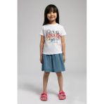 Dreams Kız Çocuk T-Shirt Beyaz - 4