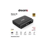 Dreamstar Master 4K Linux Uydu Alicisi | Dört Çekirdekli İşlemci | Dahili WiFi