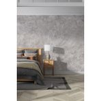 Dreamwall Desenli Duvar Kağıdı 100 cm Granit Dokunuş Isı Ses Yalıtımlı Tekstil Büyük Ebat - 150 x 100 cm - Gri