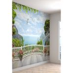 dreamwall Duvar Kağıdı Deniz Manzarası Desenli Isı Ve Ses Yalıtımlı Sağlıklı Yeni Nesil Duvar Kumaşı