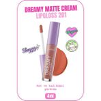 Dreamy Matte Cream Lipgloss Mat Görünümlü Dudak Parlatıcısı - 201 Choose Love - Nude - Choose Love Nude