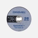 Dremel 38x0.75 mm Speed Click 5'li Kesme Diski