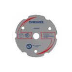 Dremel DSM20 Kompakt Testere ile Uyumlu Ahşap ve Yumuşak Malzemede Çok Amaçlı Karpit Kesme Diski (DSM500)