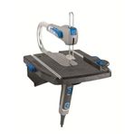 Dremel MS20 Moto-Saw Tezgahüstü Kıl Testere (Dekupaj Testeresi), 1 Bağlantı Parçası + 5 Aksesuar, Alaşım Çelik Bıçak