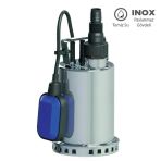 Drenaj Dalgıç Pompa, 550 W, 7 M, Paslanmaz Gövde, Temiz Su, Factor Cs550ınoxn
