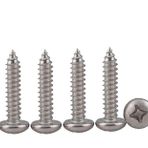 Drenky 100 adet ağaç vidası 3x12 mm paslanmaz çelikten panhead vidalar A2 Phillips girinti tam dişli m3 vidalar sunta vidaları tava başlı kendinden kılavuzlu vidalar üniversal vidalar