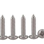 Drenky 100 adet ahşap vida 5x16 mm paslanmaz çelikten yapılmış panhead vida A2 Phillips girintili tam dişli m5 vidalar sunta vidaları, tava başlı kendinden kılavuzlu vidalar üniversal vidalar