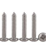 Drenky 100 adet ahşap vida 5x20 mm paslanmaz çelikten panhead vidalar A2 Phillips girinti tam dişli m5 vidalar sunta vidaları tava başlı kendinden kılavuzlu vidalar üniversal vidalar