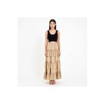 Dresscholic D2332 bej Fırfırlı Etek