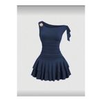 Dressco Jessica - Düşük Kol Volanlı Mini Elbise
