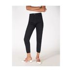 dressmix Aideen Jeans Kadın Yüksek Bel Boyfriend Likralı Siyah Mom Jean