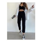 dressmix Andrea Siyah Mom Jeans Boyfirend Kot Pantolon 2025