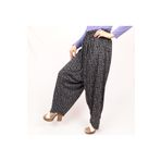 dressmix Çiçekli Jarse Yukarıdan Ağlı Şalvar