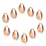 DRESSOOS 10 Adet Bilezik Kabuk Kolye Deniz Kabukları Takı Yapımı Için Takı Işçiliği Bulguları Dekoratif Deniz Kabuğu Takılar Kabuk Mini Kolye Deniz Kabuğu Şekilli Takılar