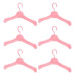 DRESSOOS 50 Parça Bebek Askı Bebek Kıyafet Askıları Oyuncak Bebek Giysileri Minyatür Elbise Askısı Kızlar Için Bebek Oyuncak Bebek Elbise Askıları Ambalaj Çocuk Plastik Oyuncak Bebek Evi