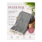 DRESSY LIFE Düz Peştemal Havlu, Müslin Plaj Havlusu