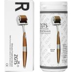 Drg Zgts Dermaroller 2.50 mm Orijinal Titanyum 540 Iğneli Beyaz Derma Roller 30 ml Dezenfectan