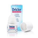 Driclor Roll-On Terleme Karşıtı Deodorant 20 ml – Kokusuz ve Pudrasız Unisex Formül, Etkili Koruma