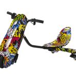 Drift Car Elektrikli Kaykay Drift Scooter Bluetoothlu Grafity Desenli Kasa D01