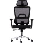 Drift Gaming Fileli Hareketli Başlıklı Ergonomik Ofis ve Çalışma Koltuğu - Siyah