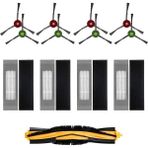Driftwood Ecovacs Için Ana Yan Fırça Hepa Filtre Deebot Ozmo N8 N8 + N8 Pro N8 Pro + Elektrikli Süpürge Filtre Aksesuarları Seti (Yurt Dışından) - Parça