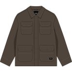 Drill Chore Nylon Jacket Erkek Kahverengi Mont - VN000P78