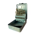 Drillcraft Dın338 19 Parça 1-10X0,5 mm Hss Co5 Matkap Seti