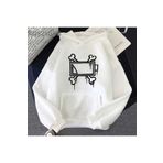 Drippy Harajuku erkek Hoodie MURDER DRONES Kapüşonlular Baskı Uzun Kollu at Bahar Sonbahar ak Drippy-Sweatshirt-Retro-1355
