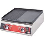Drn Döküm Izgara/elektrikli/50 cm - Siyah - Gri