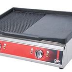 DRN DRNDIZE-70 Yarı Oluklu Yarı Düz Yüzey 70x50x20 cm Elektrikli Döküm Izgara