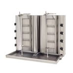 DRN DRNDSCG-12 12 Radyanlı Çiftli 110x70x124 cm Sabit Gazlı Döner Ocağı