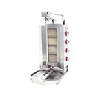 DRN DRNDUG-4 4 Radyanlı 55x70x112 cm Üstten Motorlu Gazlı Döner Ocağı