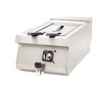 DRN DRNEF-4060 10 lt Set Üstü 40x63x30 cm Elektrikli Fritöz