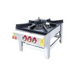 DRN DRNKS-7074 Gazlı 70x80x55 cm 4 Yanışlı Yer Ocağı