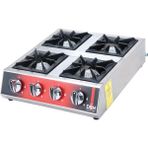 DRN Endüstriyel Set Üstü Mini Ocak 4'lü 50 x50 cm LPG