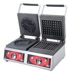 DRN Kare+Yonca 2'li Waffle Makinesi Elektrikli DRNWKY-2