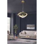 Dron Tek Top 2 Modern Sarkıt Led Avize