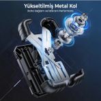 Drop Tedarik 360° Derece Ayarlanabilen Gidon Bağlantılı Bisiklet Motosiklet Için Abs 4-7.8″ Inç Telefon Tutucu