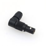 DRRI 0B Dönebilen Ayarlanabilir Dik Açı FSG 5Pin Metal Erkek Lehim Kontak Konnektörü Alexa Mini/SmallHD'nin Dokunmatik Ekran Arayüzü için