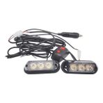 Drs Tuning Çakar Lamba 3x2 LED 12W 12-24V Amber-Amber / LAPA197