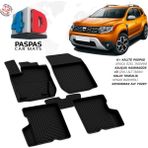 Drs Tuning Dacia Duster 4x2 4d Araca Özel Havuzlu Kauçuk Paspas 2018 ve Üzeri - Siyah