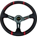 Drs Tuning Direksiyon Gri Ortası Kırmızı Şerit / DIDI150-4
