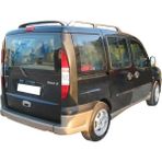 Drs Tuning Fiat Doblo 1 Arka Orta Tampon (Sensörsüz) (Difüzör) Fiber 2000-2010