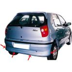 Drs Tuning Fiat Palio Arka Tampon Altı Fiber 1998-2012