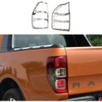 Drs Tuning Ford Ranger 2016 Sonrası Arka Stop Kaplama Abs Krom